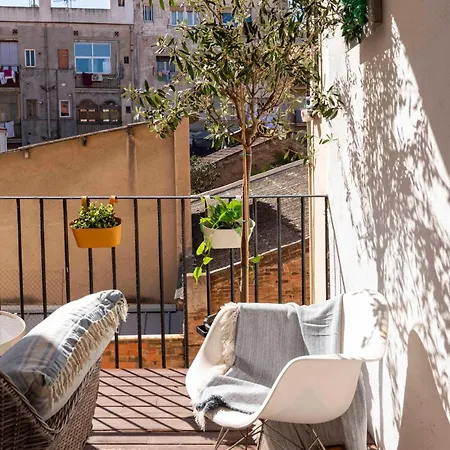 Enchanting 2 Bedroom Flat With Terrace Near Placa Espanya Barcelone Extérieur photo